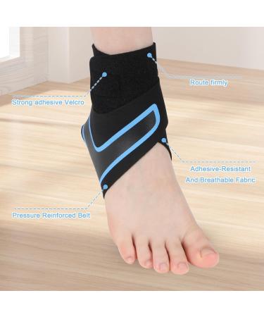 Kktongxi Neuben Fusswickel for Plantar Fasciitis Relief - Flexible Ankle Compression Wrap for Men & Women - Black (M) - Buy Online on GoSupps.com