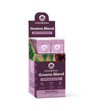 Amazing Grass Green Superfood Antioxidant Sweet Berry  15 Individual Packets 0.24 oz (7 g) Each