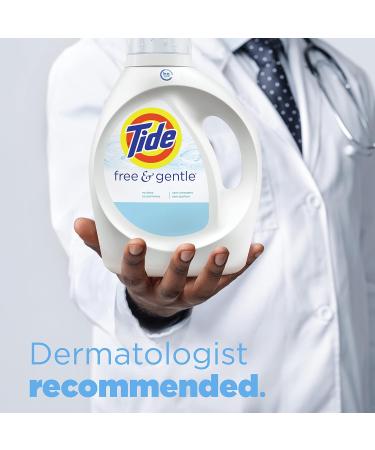 Tide Free & Gentle Liquid Laundry Detergent - 80 Loads 105 fl oz | Buy Online for International Shipping - Buy Online on GoSupps.com