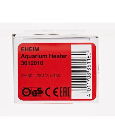 Buy Jger 3612010 Aquarium Regular Heater 50W Ideal for Tropical Fish | International Shipping Available - Buy Online on GoSupps.com