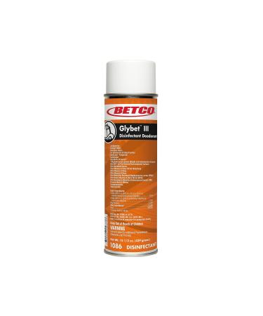 Betco 10862300 Glybet III Disinfectant Citrus Bouquet Scent 15.5 Oz. 12/Carton