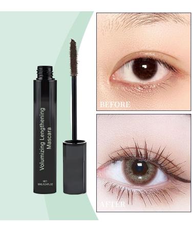 Waterproof Mascara | Smudge-Proof Mascara - Long-Lasting Waterproof Volumizing Mascara for Contemporary Long-Lasting Lash Definition Eyes Daily Use - Buy Online on GoSupps.com