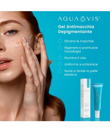  Aquavis Aquavis Anti-Dark Spot Gel - Revolutionary technology for reducing discoloration and hyperpigmentation effective and gentle for all skin types - Buy Online on GoSupps.com