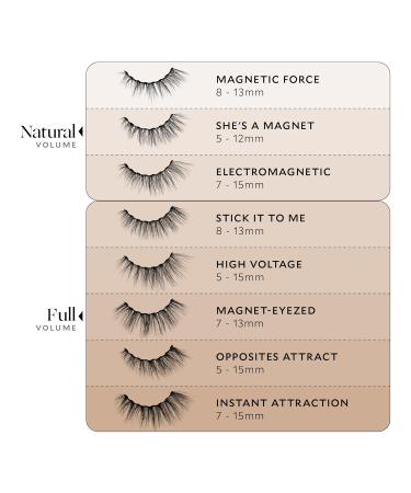 Velour Magnetic Eyelashes - Luxurious & Reusable False Lashes (Opposites Attract) | Vegan All Eye Shapes Wear Up to 30x - Buy Online on GoSupps.com