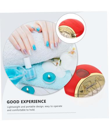 minkissy 5 Sets Electric Manicure Electric Nail Electric Tool Tweezer Kit Fingernail Scissors Nail Kits Nails Pedicure Tools Cuticle Nail Baby Aldult Abs Clippers Red - Buy Online on GoSupps.com