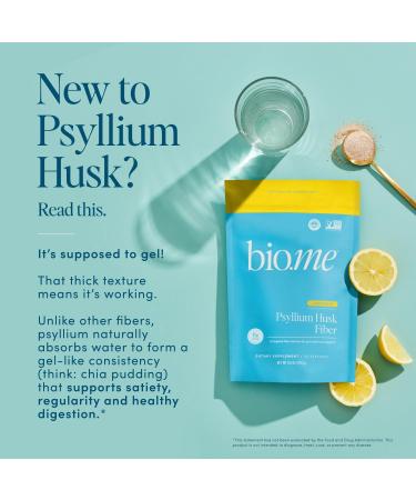 Psyllium Husk Fiber Powder (6g Per Serving) for Digestive Health & Bloating Relief, Sugar Free Lemonade Prebiotic Insoluble & Soluble Fiber Powder, Non-GMO Supplement, Gluten Free - 30 Servings Powder (30 Servings) - Buy Online on GoSupps.com