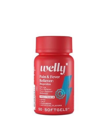 Welly Remedies | OTC Pain & Fever Reliever: Ibuprofen | Pain Relief/Fever Reducer | Medicine with Proven Active Ingredients