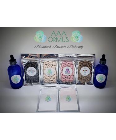 ORMUS Gold - Colloidal Gold Capsules Vegan - Monoatomic Gold Ormus - The Philosopher's Stone - 45 Count Bag - Buy Online on GoSupps.com