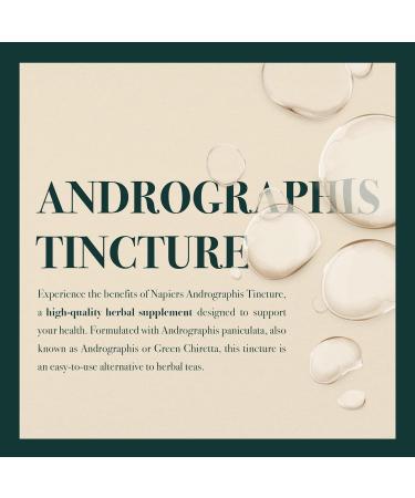 Napiers Andrographis Tincture (Andrographis paniculata) - Herbal Supplement 45% - 250 ML - Buy Online on GoSupps.com