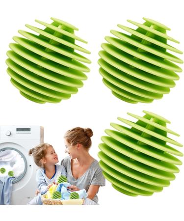 Laundry Balls for Washing Machine Anti-Winding Soft Washing Balls Softener Ball TPR Reusable Laundry Balls Quick Drying Cleaning Soft Washing Balls Green - Buy Online on GoSupps.com