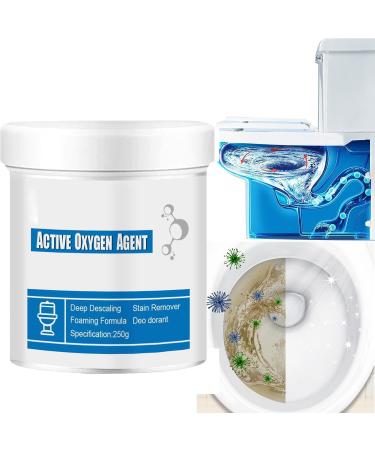 Touch Free Fizzy Foam Toilet Cleaner 2023 New Splash Toilet Cleaner Foaming Powder Powerful Pipe Dredging Agent Splash Toilet Cleaner Foam Powder Easy To Help You Solve In Toilet Cleaning (250g)