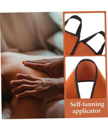 VINTORKY 2pcs Self-tanning Applicator Strips for Back Smooth Oil Lotion Application Tool Brown and Comfortable Design for Even Coverage for Body and Leg Tanning - Buy Online on GoSupps.com