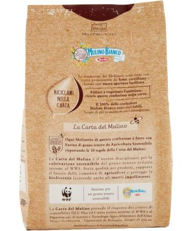  Mulino Bianco Mulino Bianco Molinetti Pack of 6 Molinetti biscuits 350g Italy biscuits cookies brioche - Buy Online on GoSupps.com