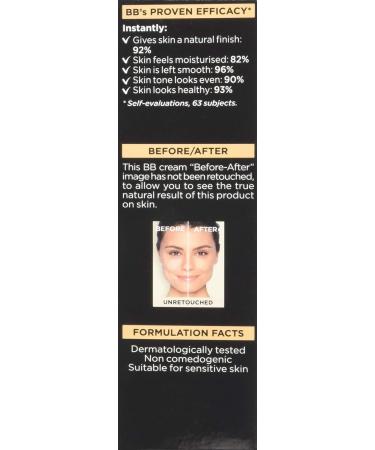Garnier BB Cream Original Medium Tinted Moisturiser SPF 15 - 50ml Pack - Glow-Boosting Formula with Vitamin C & Grapefruit - Buy Online on GoSupps.com