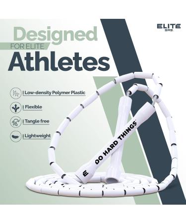 Elite SRS Do Hard Things Beaded Jump Rope | Adjustable Fitness Rope with Unbreakable Handles & Shatterproof Beads Ideal for Your Workout Equipment - Buy Online on GoSupps.com