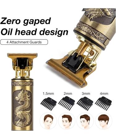 Shop T9 LCD Electric Hair Clipper - Rechargeable Men's Trimmer | Gold Dragon A - International Shipping Available - Buy Online on GoSupps.com