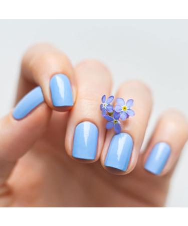 AVOA Beauty Nail Foil - Baby Blues Pastel Nail Wraps | Long-Lasting Self-Adhesive Nail Art | 16 Thin Designs for Easy Application - Buy Online on GoSupps.com