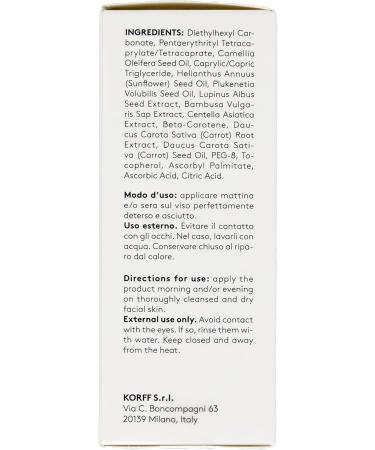 Korff Calming Cica Serum - Soothing and Hydrating Face Serum Anti-Redness for Sensitive Skin Vitamins and Biotic Acids 30 ml - Buy Online on GoSupps.com