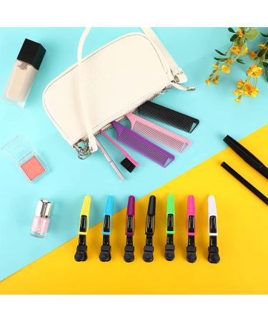 12-Piece Rat Tail Combs & Alligator Hair Clips Set for Women - Hair Styling Braiding Comb with Mini Rubber Bands (Delicate Color) - Buy Online on GoSupps.com