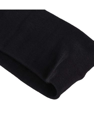 2 Pcs Women Cotton Hairbands - Stylish Sweat-Resistant Headbands for Ladies | Black Hair Accessories - Buy Online on GoSupps.com