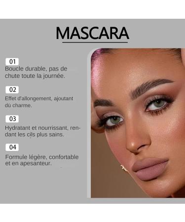 Eyelash mascara 10 ml volume mascara light and natural for ideal eyelash styling on the go outside at school and on business trips - Buy Online on GoSupps.com