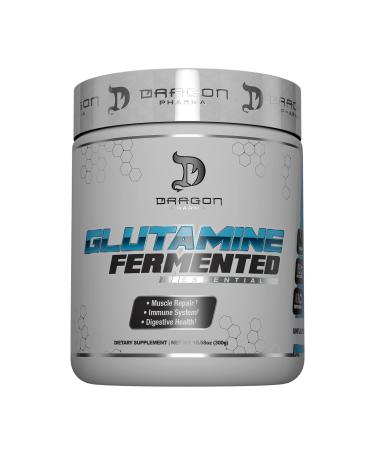 DRAGON PHARMA Fermented Glutamine Aids in Muscle Repair Improves Digestive Health Vegan 5g of Glutamine (60 Servings)