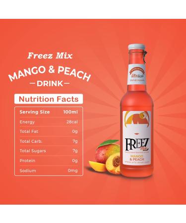 Freez Mix Mango Peach 275ml - Buy Online on GoSupps.com