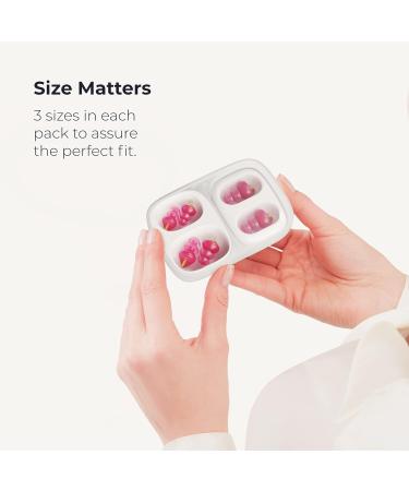 Otifleks Ladybuds Earplugs | Comfortable & Reusable Noise Cancelling Ear Plugs for Sleep - 3 Sizes Available International Shipping - Buy Online on GoSupps.com