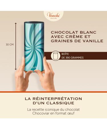Venchi - uf au Chocolat Chocoviar Stracciatella 390 Gr Sans Gluten Collection de P ques Venchi avec Surprise Id e Cadeau - Buy Online on GoSupps.com