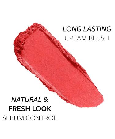 Pastel Cream Blush 43 - Red | Fresh & Natural Look | Sebum Control | Paraben & Gluten Free - Buy Online on GoSupps.com
