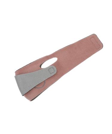 Beavorty 1 Pc thin belt v line lift womens belts Sagging Skin Lift cheek lift pain lifting v line chin up lift belt strap cosmetic Miss polyester 57X10X0.5CM Red