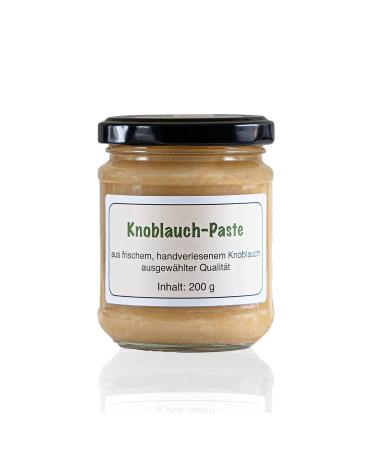 Garlic Paste - Fresh Garlic Seasoning Paste 200g | Premium International Shipping - Buy Online on GoSupps.com