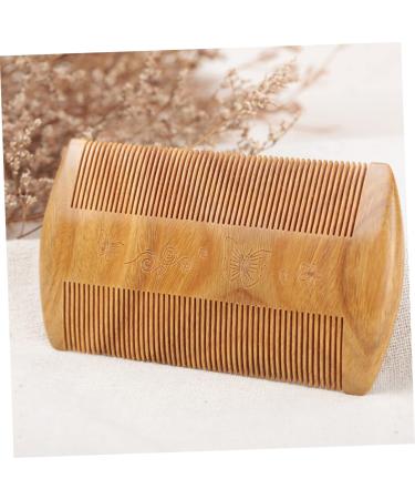 Frcolor Sandalwood Beard Brush & Comb for Men - Eco-Friendly Green Beard Care Essentials - Buy Online on GoSupps.com