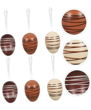 Alipis 30 Pcs Easter Eggs Easter Egg Ornaments Easter Egg Tree Ornaments Spring Accessories Mini Plastic As Shown 3x5pcs 6X4CMx5pcs - Buy Online on GoSupps.com