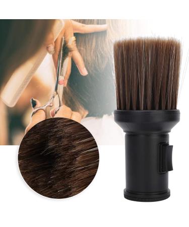 Barber Brush Neck Duster - Professional Hairdressing Cleaning Tool | Black Hair Sweep Brush for Hairdressers - Buy Online on GoSupps.com