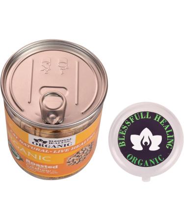 Blessfull Healing Organic Natural Vegan Lemon Pepper & Garlic Roasted Whole Cashew Nuts Crunchy Kaju 300 Gram - Buy Online on GoSupps.com
