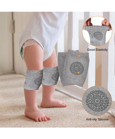 TORASO Baby Head Protector & Knee Pads for Crawling Infant | Safety Helmet & Walking Baby Helmet | Ages 6-36 Months | Gray Star - Buy Online on GoSupps.com