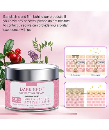 Skin Li_ghtening Cream for Face - Face Cream for Bri_ghtening & Moisturizing - Dark Spot Remover Cream - Hydrating Face Cream for Anti Aging Skin Tone Correcting for Intimate Area (50ml) - Buy Online on GoSupps.com