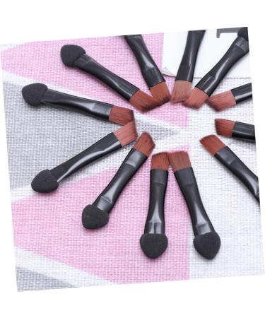 FOMIYES Eyebrow Brush 60 pcs eye shadow short eyeshadow brush sponge applicator double sided makeup - Buy Online on GoSupps.com