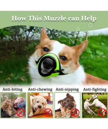 Mayerzon Soft Dog Muzzle - Comfortable & Safe for Small to Large Breeds | Ideal for Chihuahuas Poodles Beagles & More | Prevent Biting & Chewing - Buy Online on GoSupps.com