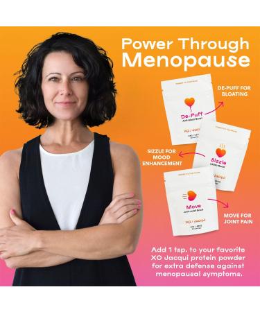 Move Menopause Support for Joints & Mobility | Organic Vegan Relief with Pumpkin Turmeric & Chia Seeds | Add-on Booster for Protein Powder - Buy Online on GoSupps.com