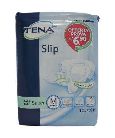 Tena Slip Super Pannolini Mutandina Taglia M 10 Pannolini