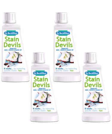 Dr Beckmann Stain Devils Mud Grass & Make Up Remover (4 x 50ml)