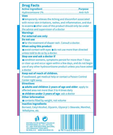 Eczema Relief Cream | Moisturizing Lotion for Eczema-Prone Skin | Full Body Moisturizer with 1% Hydrocortisone - Buy Online on GoSupps.com