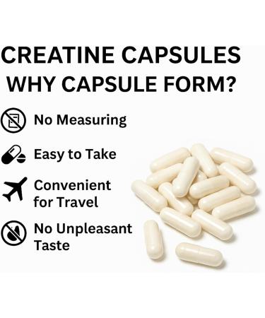 BUY THE CRAVE Micronized Creatine Monohydrate 1000 Capsules 250 Servings 750mg of Creatine Monohydrate Per Capsule 3000mg Per Serving - Buy Online on GoSupps.com