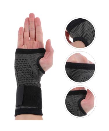 Breathable Palm Wrist Brace for Sprains | Hand Support & Compression Sleeve | Injury Recovery & Stability - 18x9.5cm - Buy Online on GoSupps.com