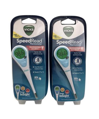 Vicks SpeedRead Digital Thermometer V912US 1 Each (Pack of 2)