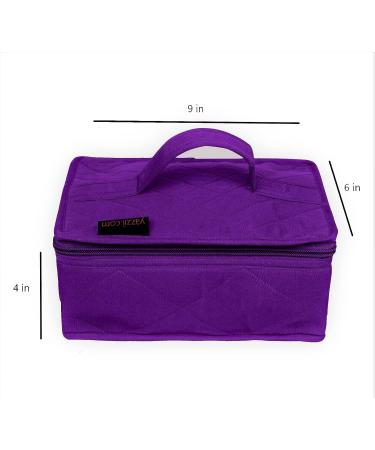 Yazzii 4 Pocket Crafter's Organizer Tote - Arts & Crafts Storage Bag (Purple) - Buy Online on GoSupps.com