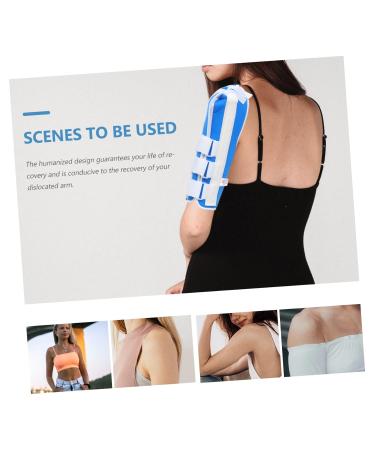 1pc Humerus Fixation Strap - Broken Arm Sling & Humeral Brace for Shoulder Joint Support | Medical Steel Plate - 34x15x2cm Blue - Buy Online on GoSupps.com