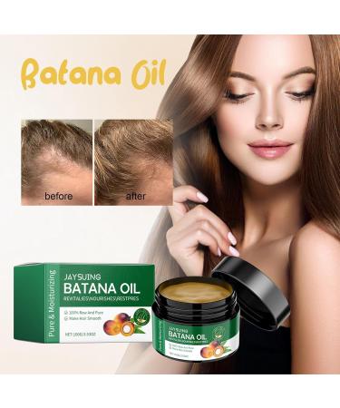 Batana Hair Oil moisturizes and repairs dry and frizzy hair smoothes and thickens hair growth and prevents hair loss and breakage (1) - Buy Online on GoSupps.com